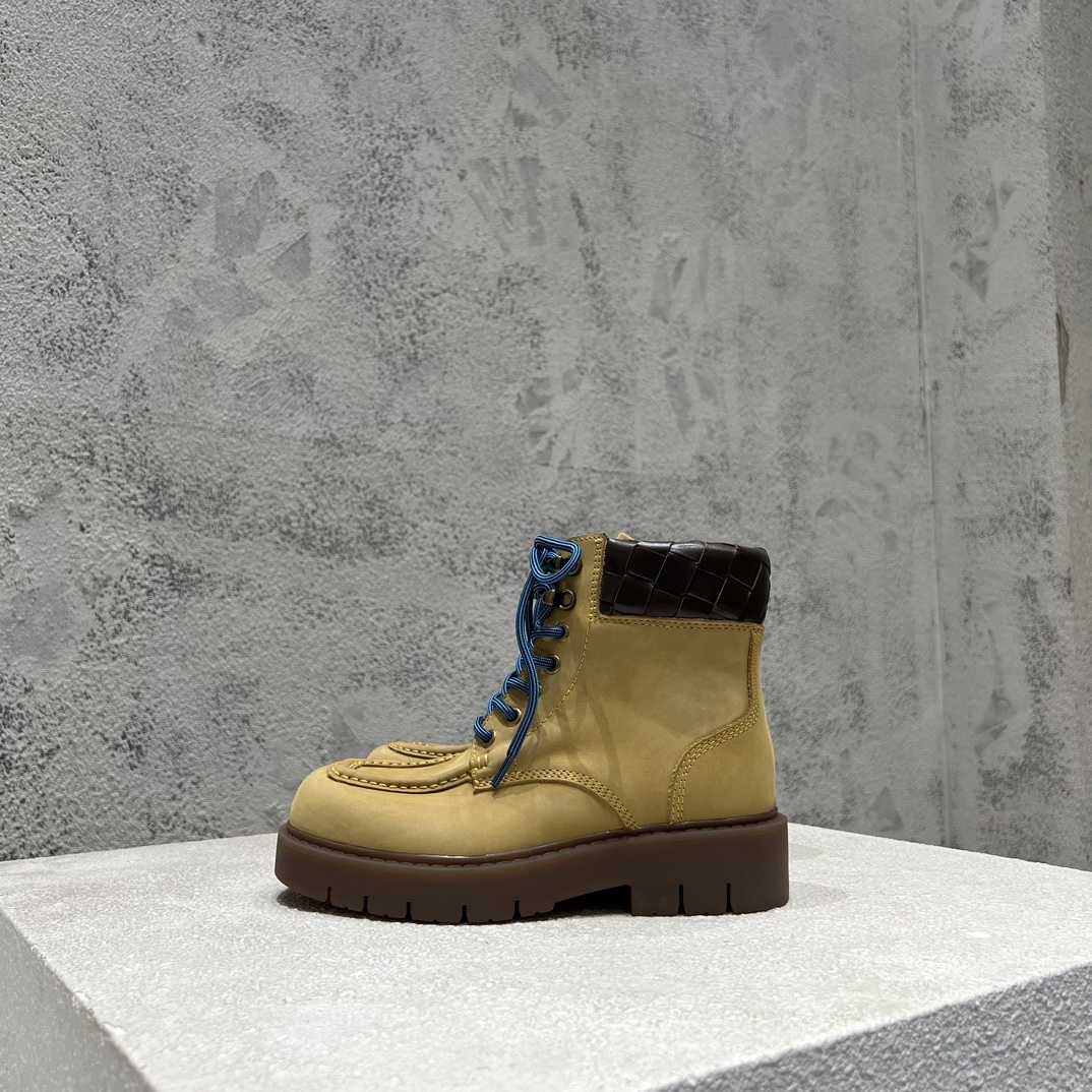 Bottega Veneta Haddock Lace-Up Ankle Boot - DopestKickz