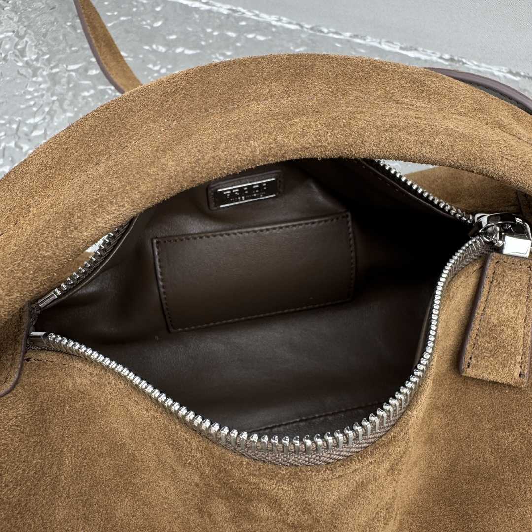Prada Suede Shoulder Bag - DopestKickz