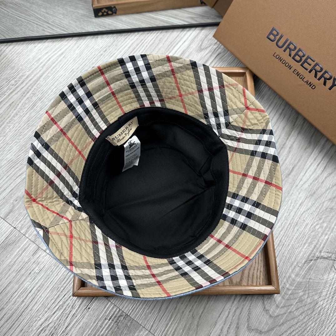 Burberry Denim Bucket Hat  - DopestKickz