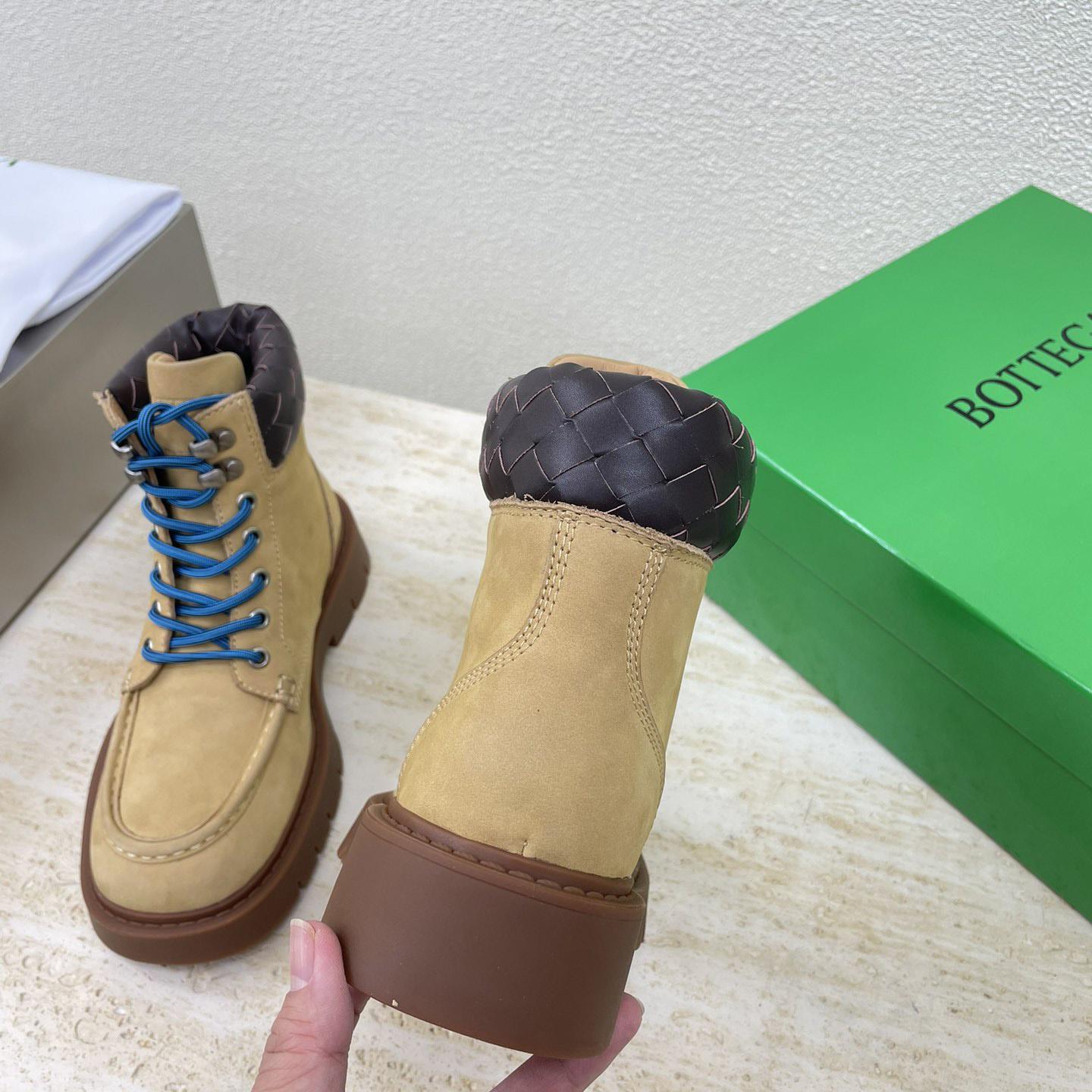 Bottega Veneta Haddock Lace-Up Ankle Boot - DopestKickz