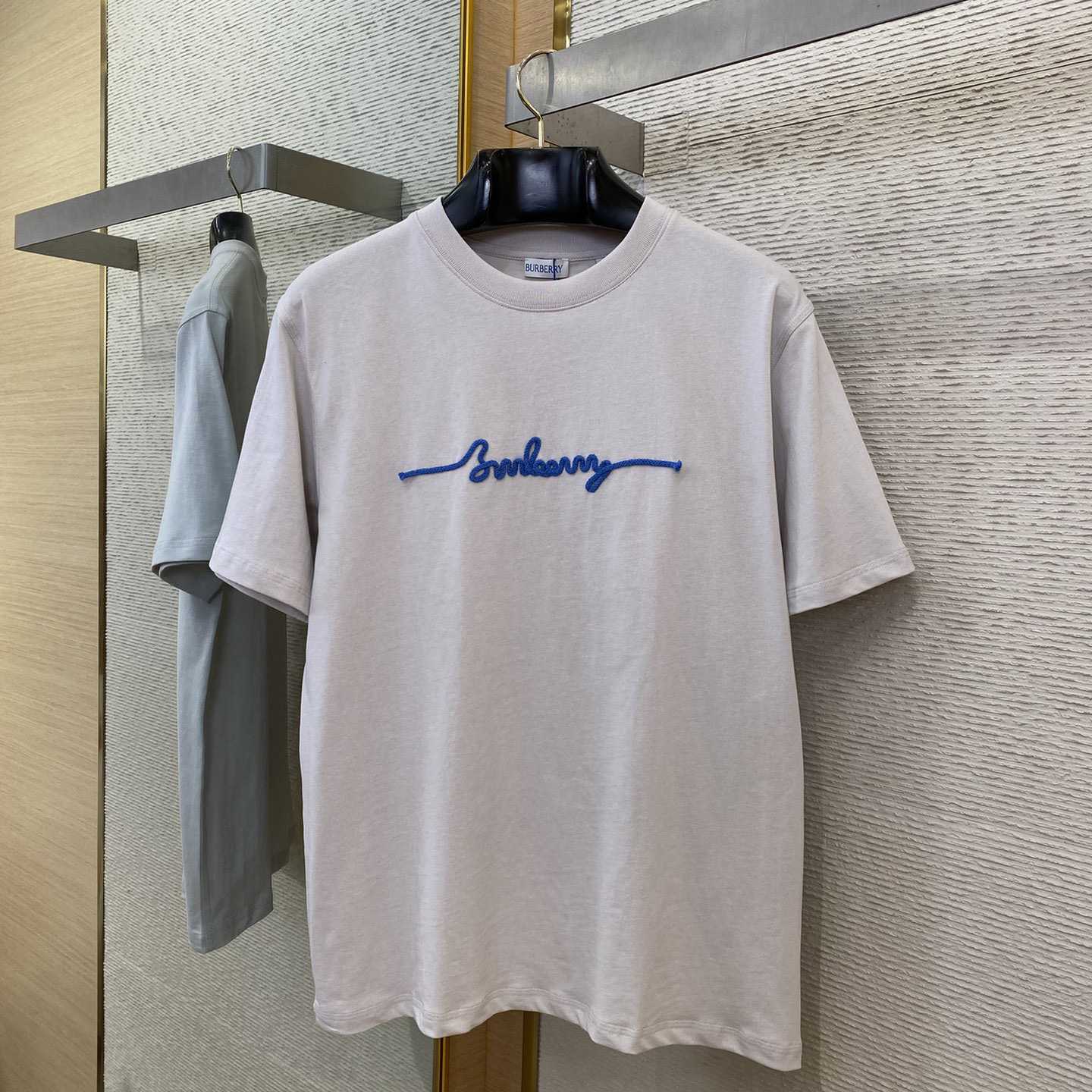 Burberry Knot Logo Cotton T-shirt   - DopestKickz