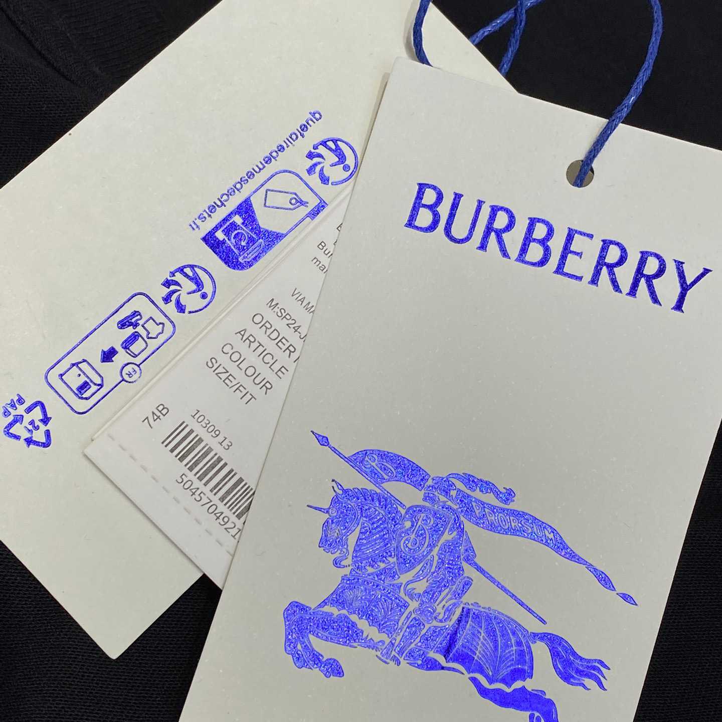 Burberry Knot Logo Cotton T-shirt   - DopestKickz