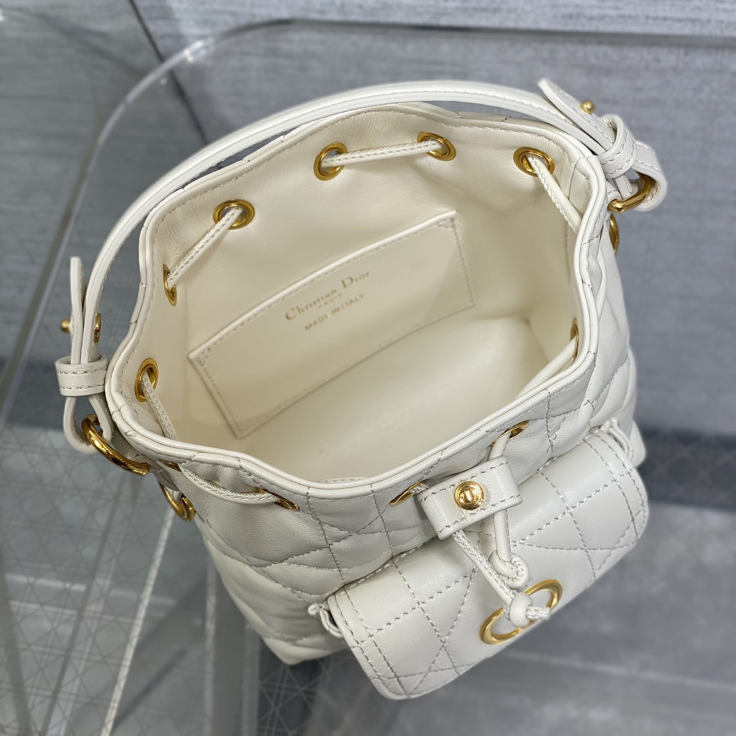 Dior Caro Nano Bucket Bag  - DopestKickz