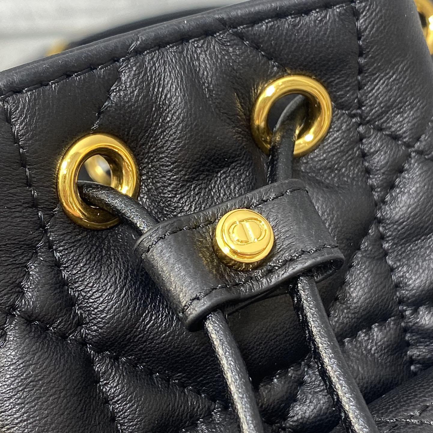 Dior Caro Nano Bucket Bag   - DopestKickz