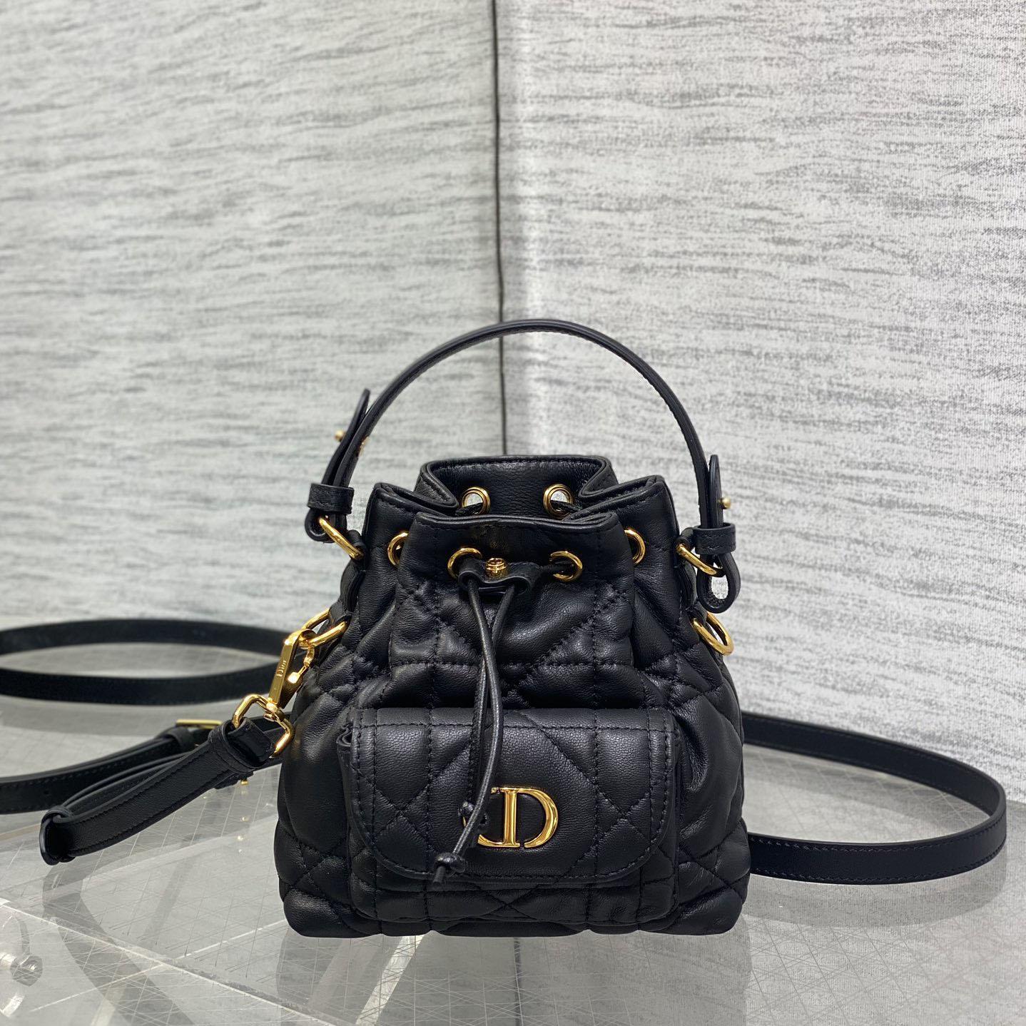 Dior Caro Nano Bucket Bag   - DopestKickz