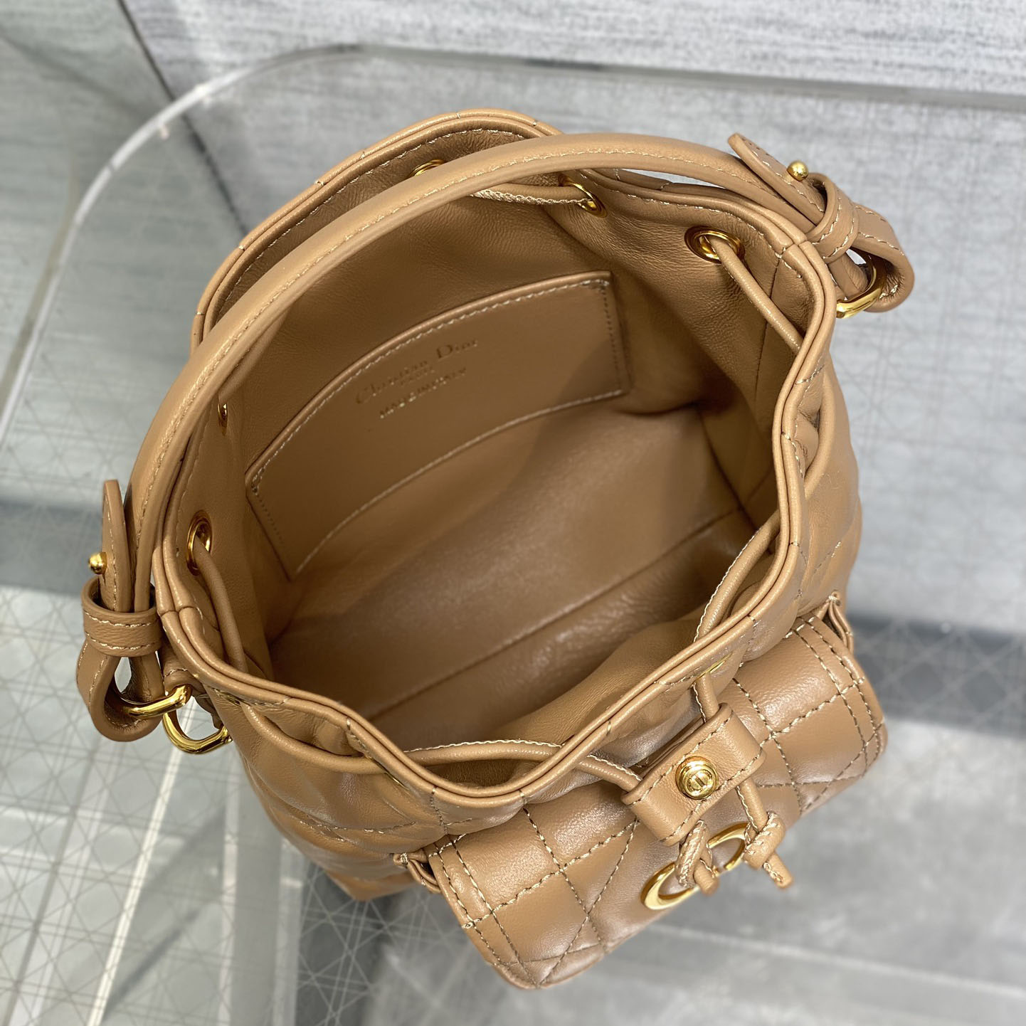Dior Caro Nano Bucket Bag  - DopestKickz
