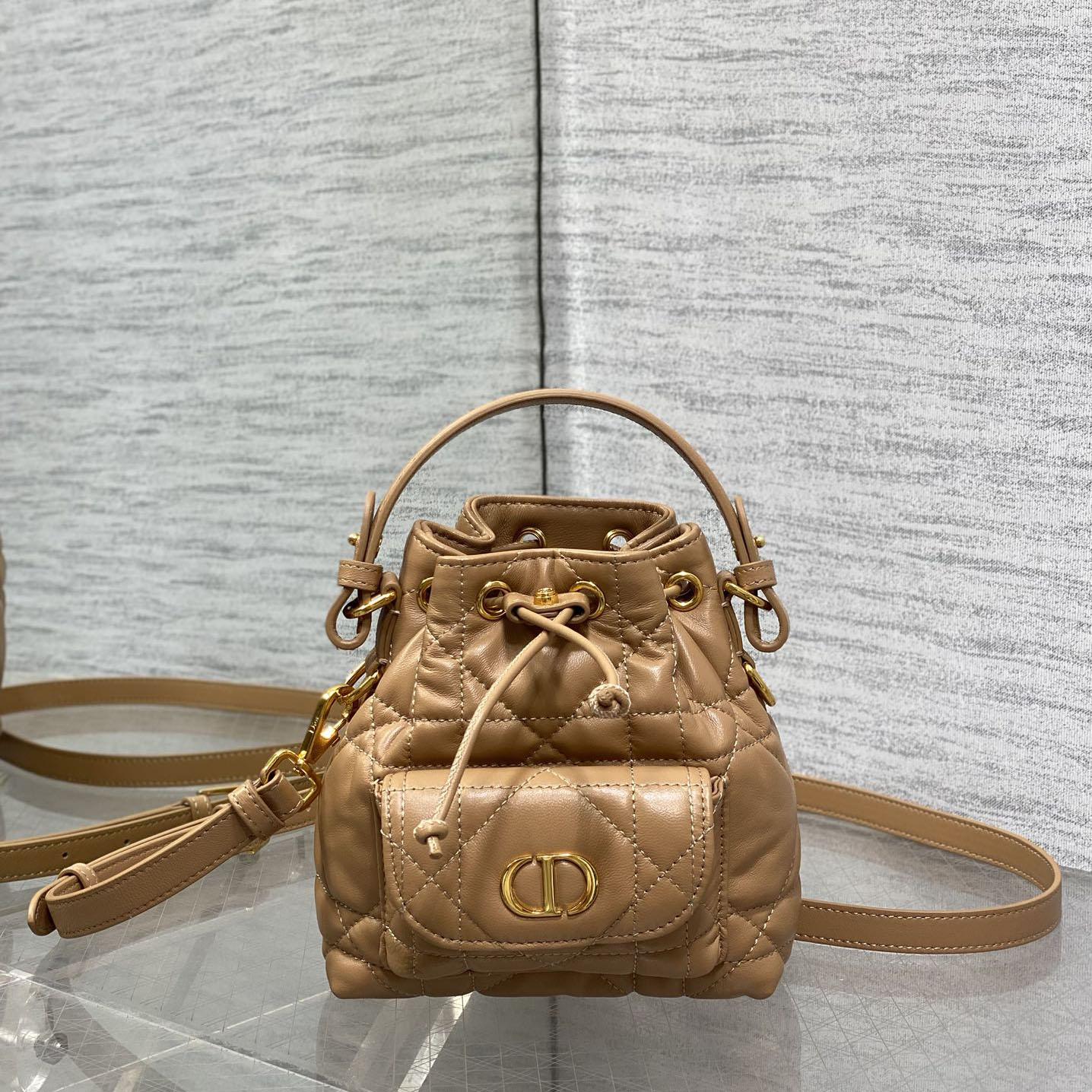 Dior Caro Nano Bucket Bag  - DopestKickz