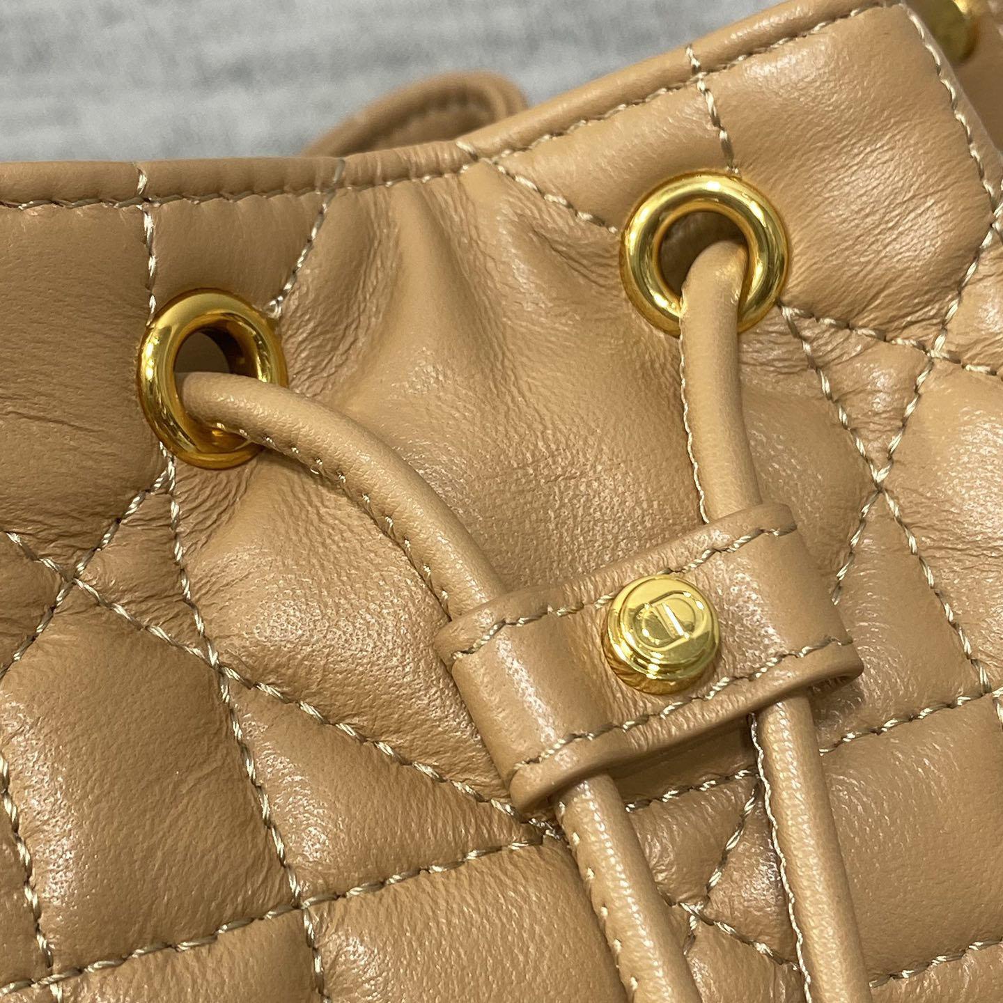 Dior Small Dior Caro Bucket Bag  - DopestKickz