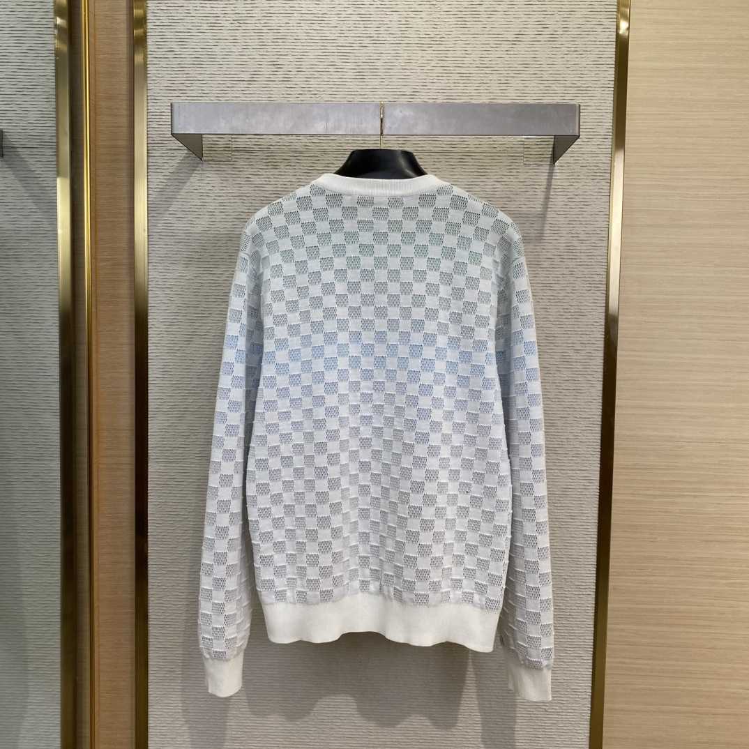 Louis Vuitton Damier Gradient Jacquard Pullover   1AGTL0 - DopestKickz