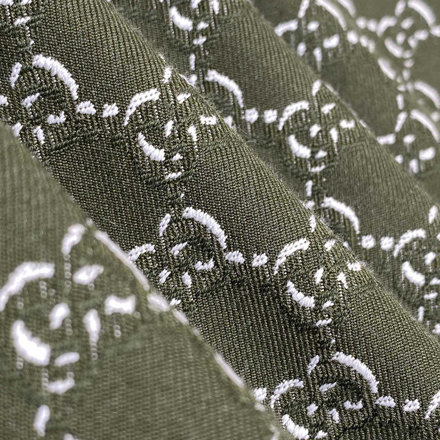 Gucci Cotton Jacquard Shorts With GG Shadow - DopestKickz