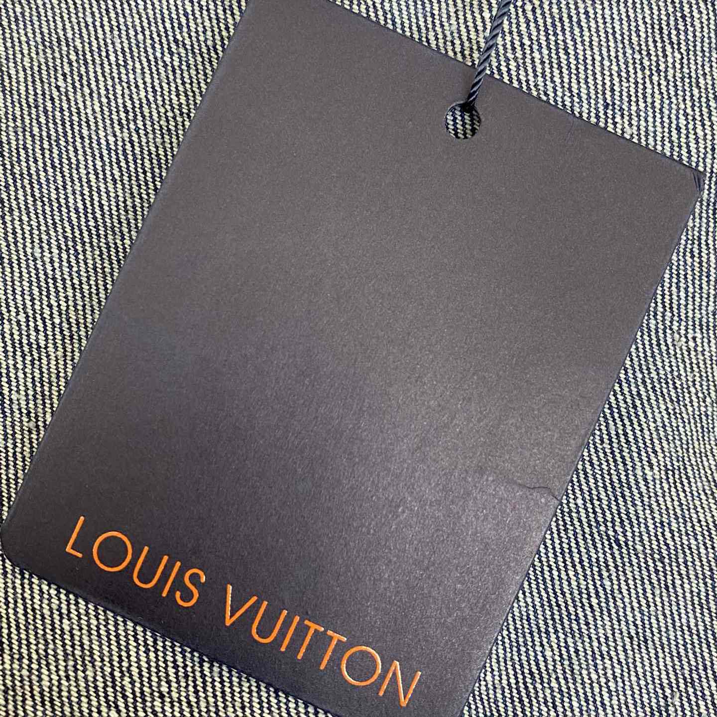 Louis Vuitton Embroidered Damier Denim Shorts  1AFVO5 - DopestKickz