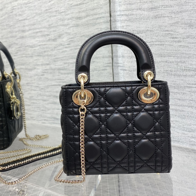 Dior Lady Dior Bag   17cm - DopestKickz