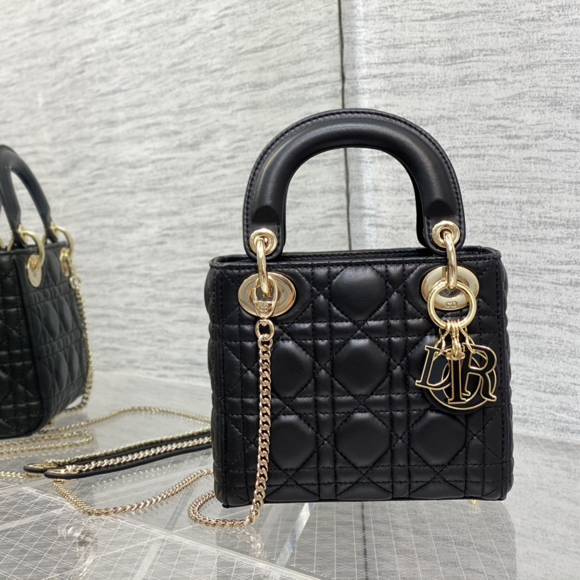 Dior Lady Dior Bag   17cm - DopestKickz