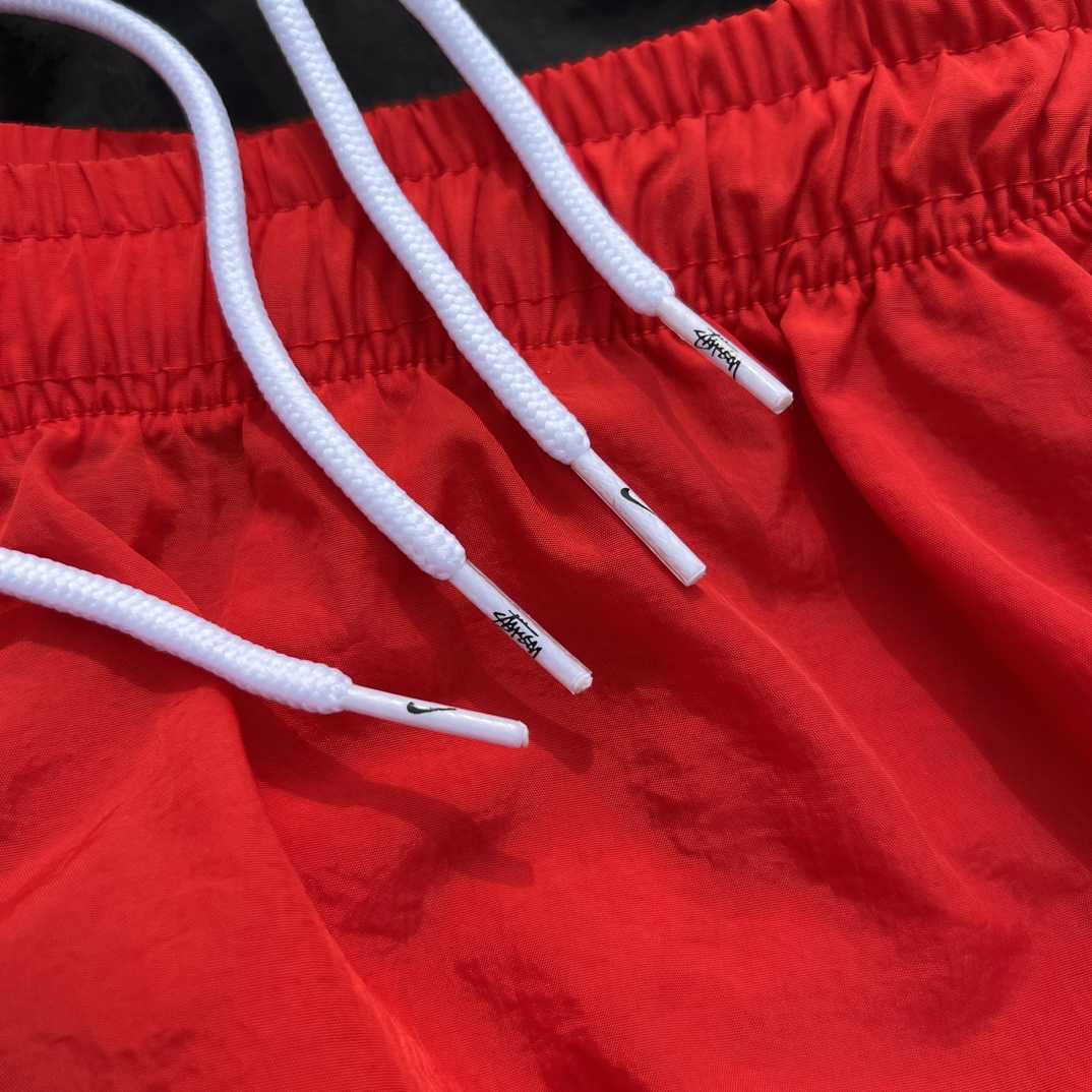 Nike Stussy Habanero Red Water Short Nylon  - DopestKickz