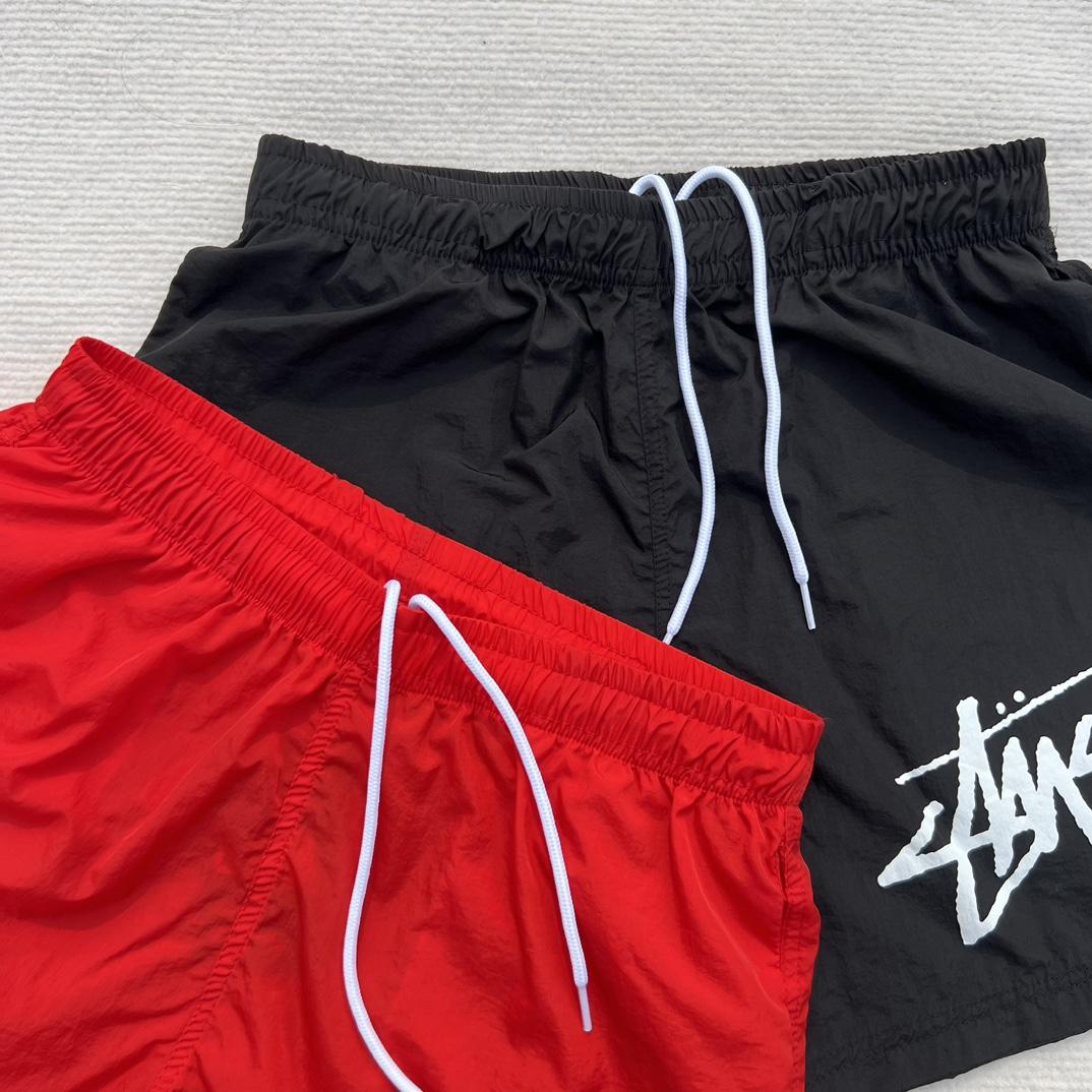 Nike Stussy Habanero Red Water Short Nylon  - DopestKickz