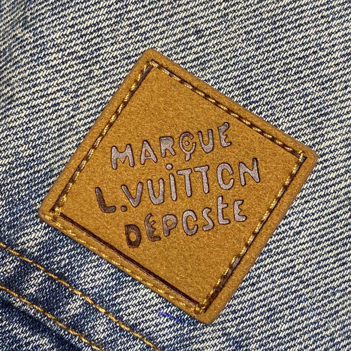 Louis Vuitton Sunfaded Effect Denim Skate Pants  1AHBMW - DopestKickz