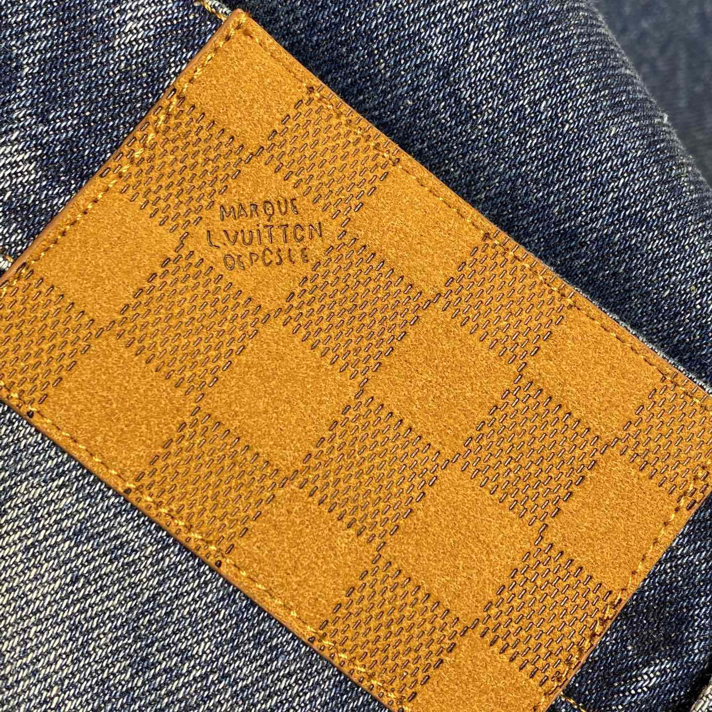 Louis Vuitton Sunfaded Effect Denim Skate Pants  1AHBMW - DopestKickz