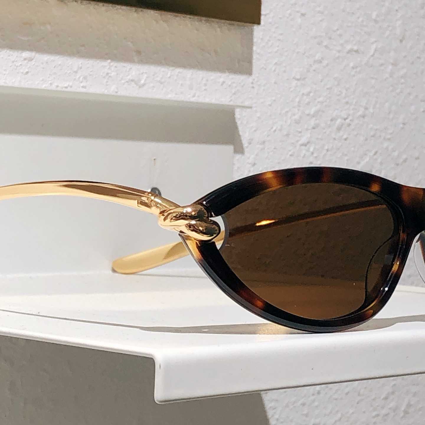 Bottega Veneta Knot Cat Eye Sunglasses   BV1390S - DopestKickz