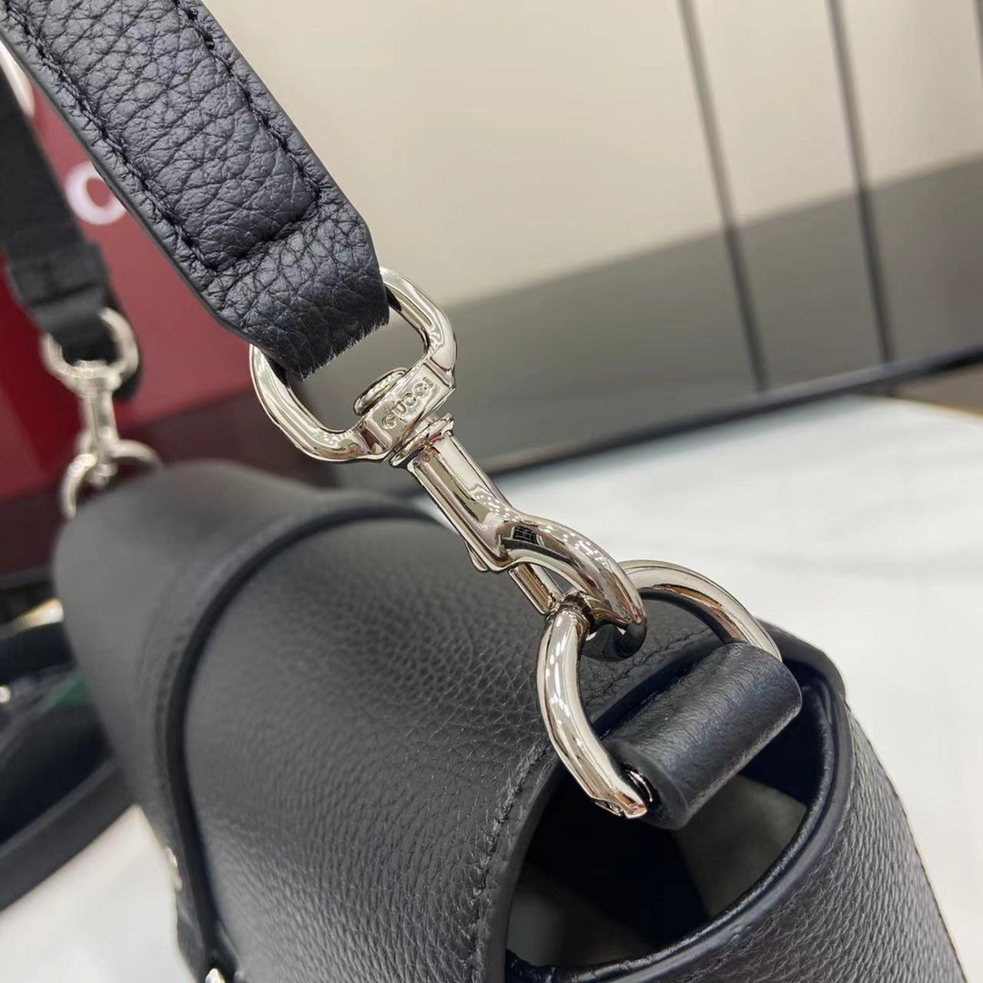Gucci Small Crossbody Bag With Hook Closure - DopestKickz