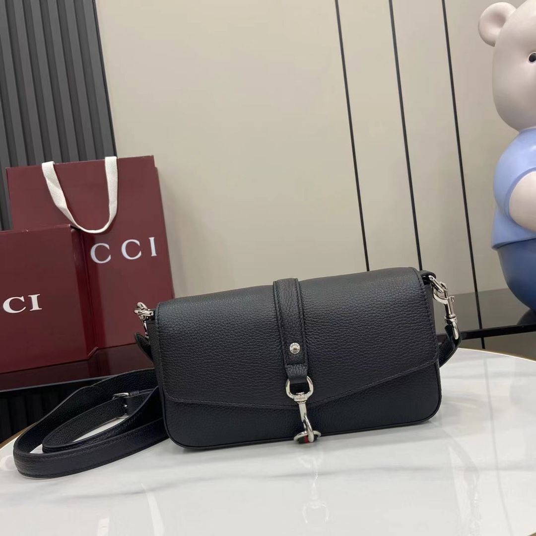 Gucci Small Crossbody Bag With Hook Closure - DopestKickz