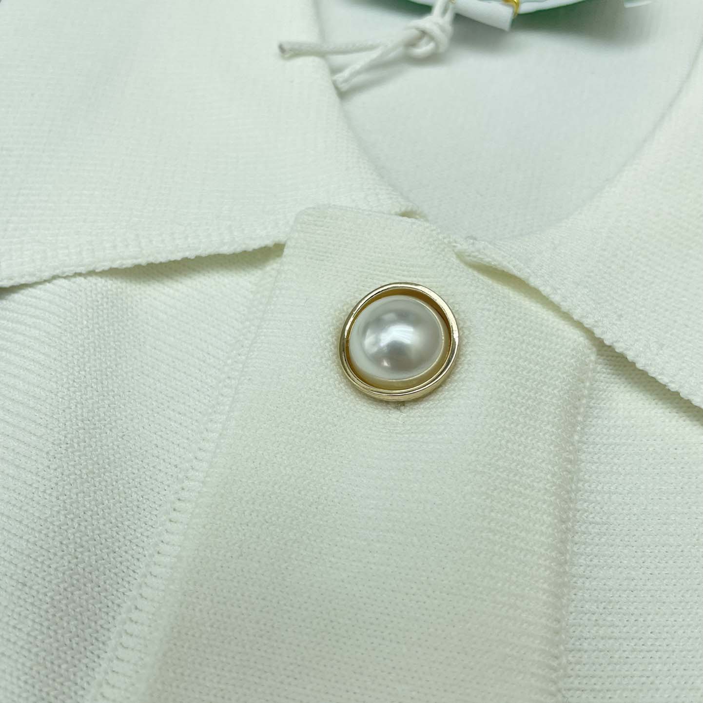 Casablanca White Embroidered Cardigan  D0055 - DopestKickz