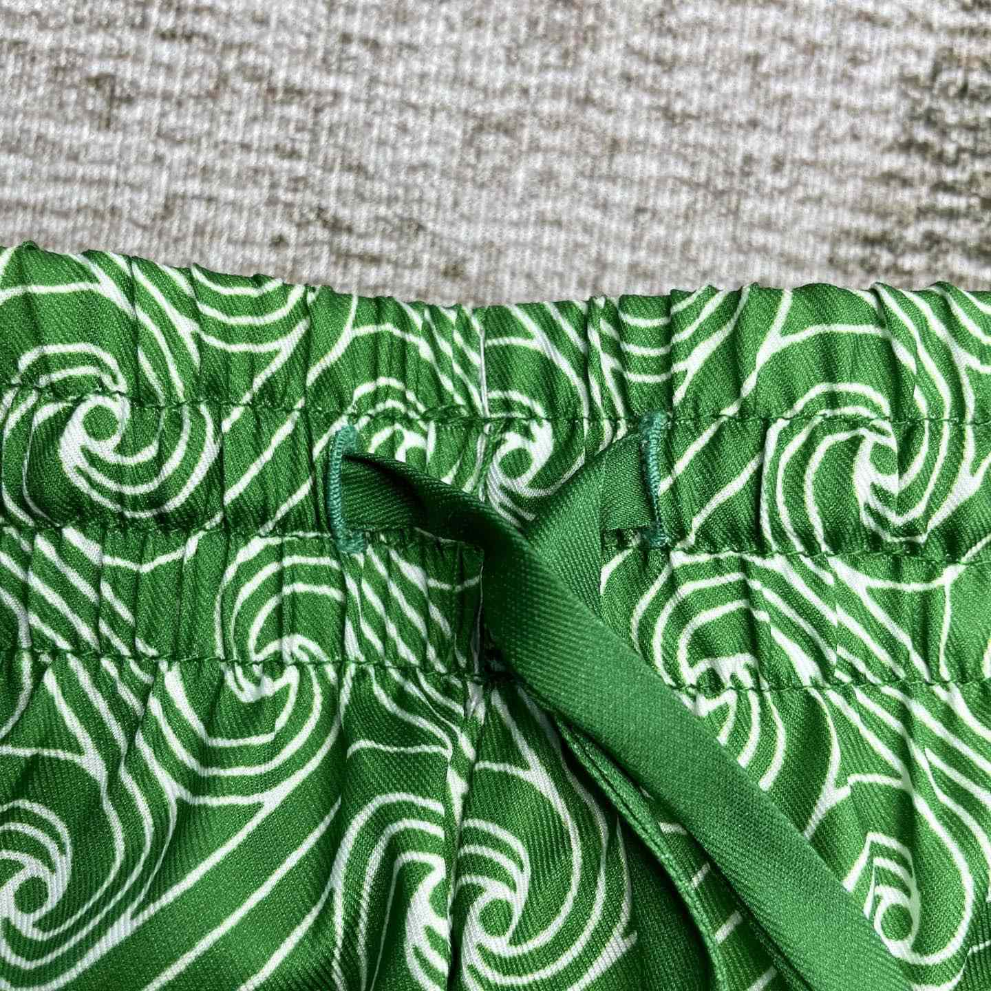 Casablanca Column Monogram Silk Shorts   CA3519 - DopestKickz