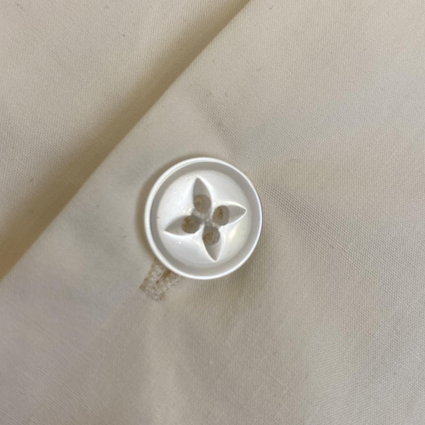 Louis Vuitton Embellished Open Collar Long-Sleeved Shirt   1AFVQQ - DopestKickz