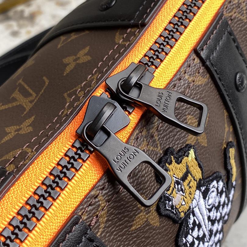 Louis Vuitton Pre-Owned Monogram LV Friends City Keepall Shoulder Bag （20*10*5cm）  M45652 - DopestKickz