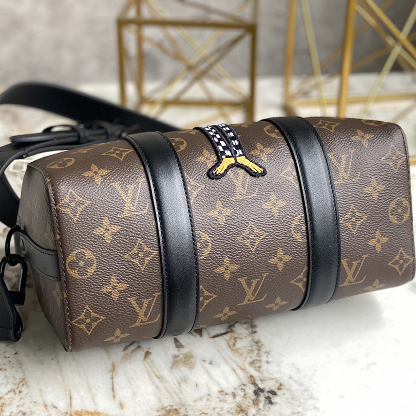 Louis Vuitton Pre-Owned Monogram LV Friends City Keepall Shoulder Bag （20*10*5cm）  M45652 - DopestKickz