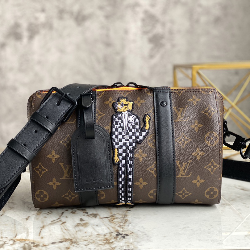 Louis Vuitton Pre-Owned Monogram LV Friends City Keepall Shoulder Bag （20*10*5cm）  M45652 - DopestKickz