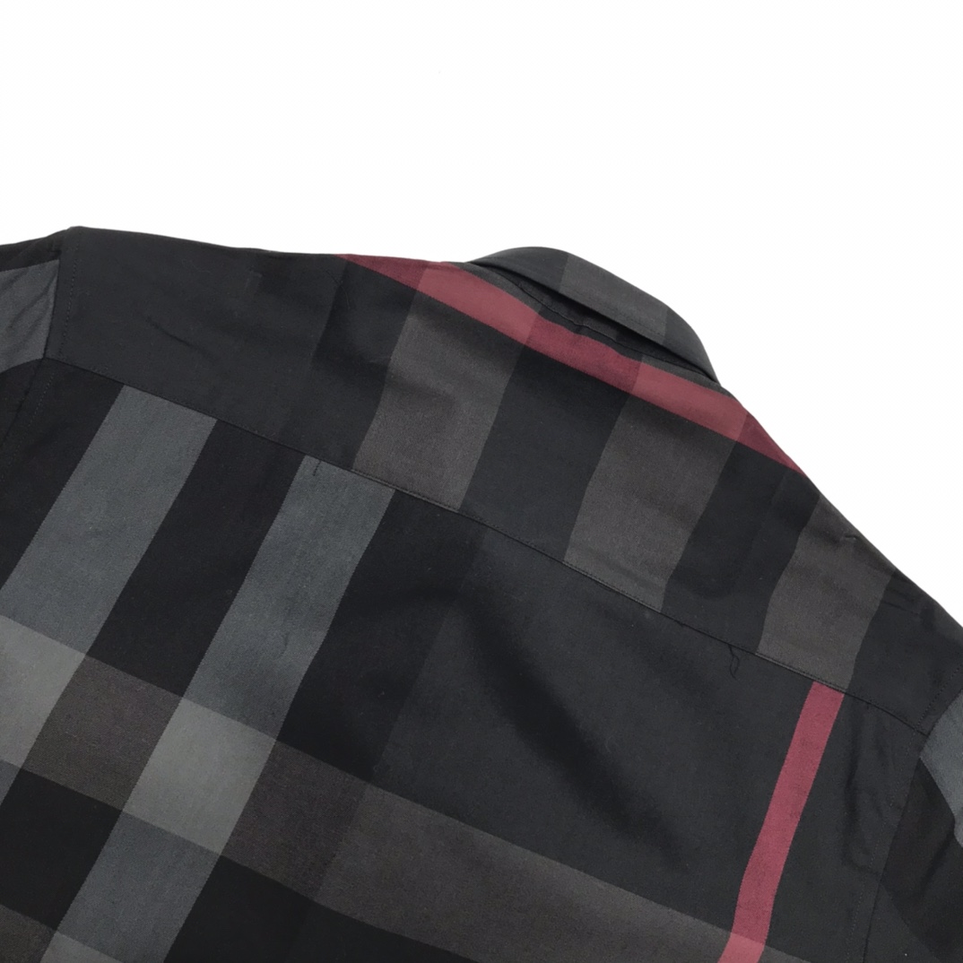 Burberry Check Stretch Shirt  - DopestKickz