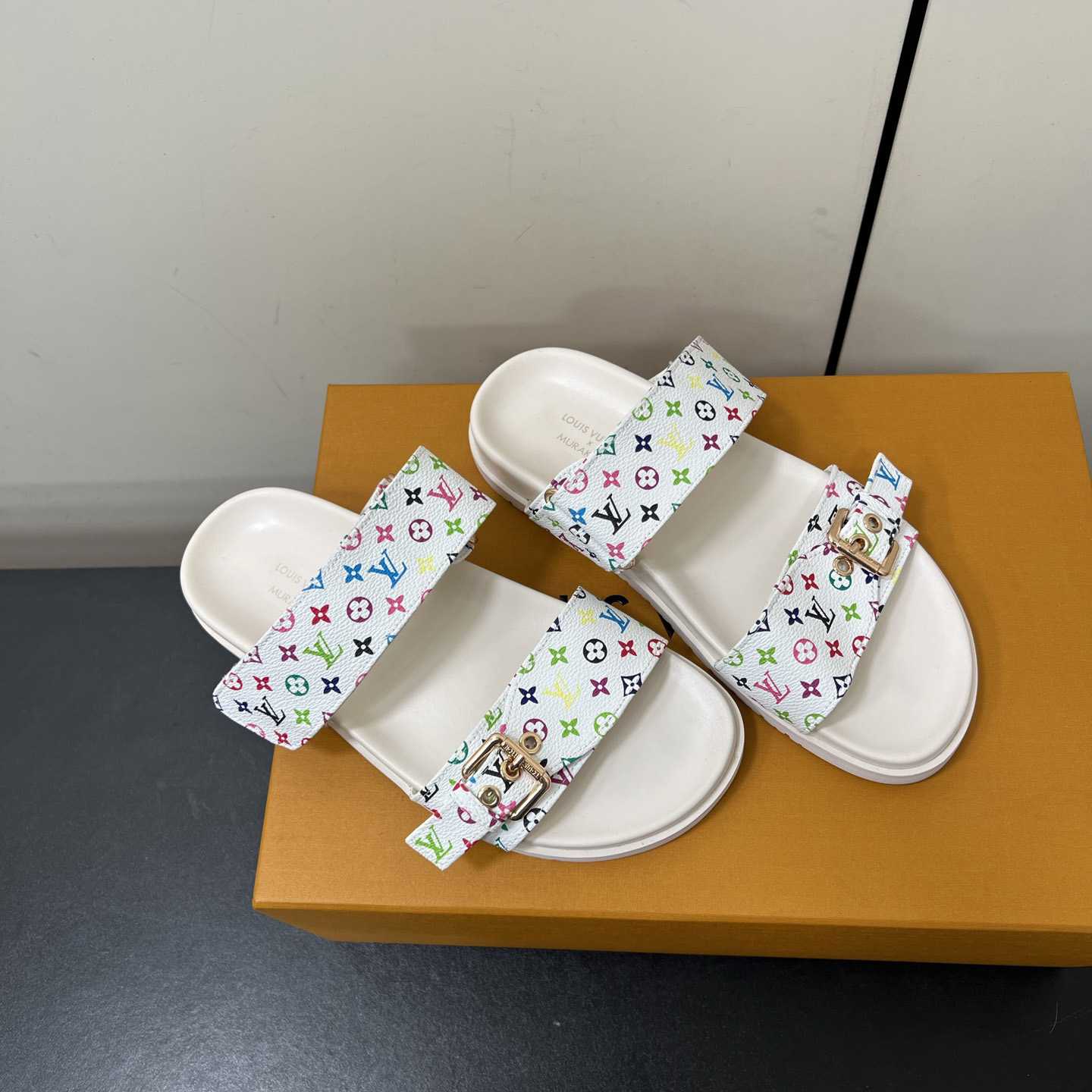 Louis Vuitton LV x TM Bom Dia Flat Comfort Mule   1AGXTV - DopestKickz