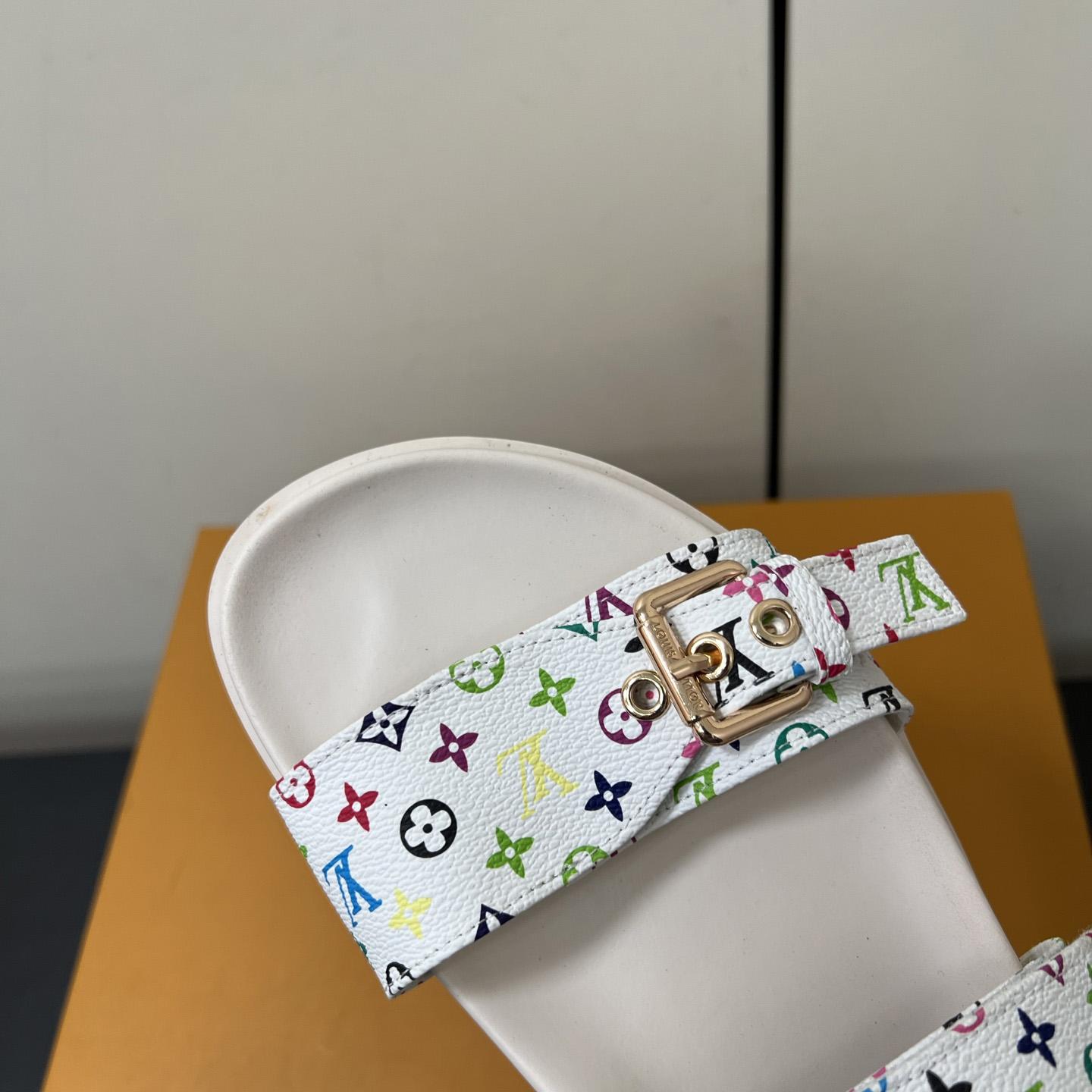 Louis Vuitton LV x TM Bom Dia Flat Comfort Mule   1AGXTV - DopestKickz