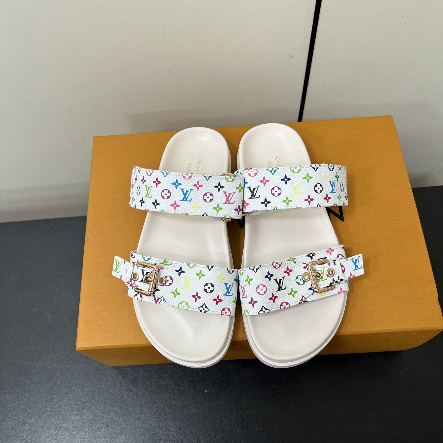 Louis Vuitton LV x TM Bom Dia Flat Comfort Mule   1AGXTV - DopestKickz