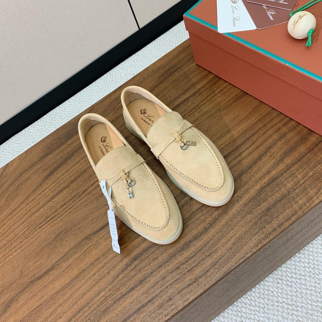Loro Piana Summer Walk Loafers - DopestKickz