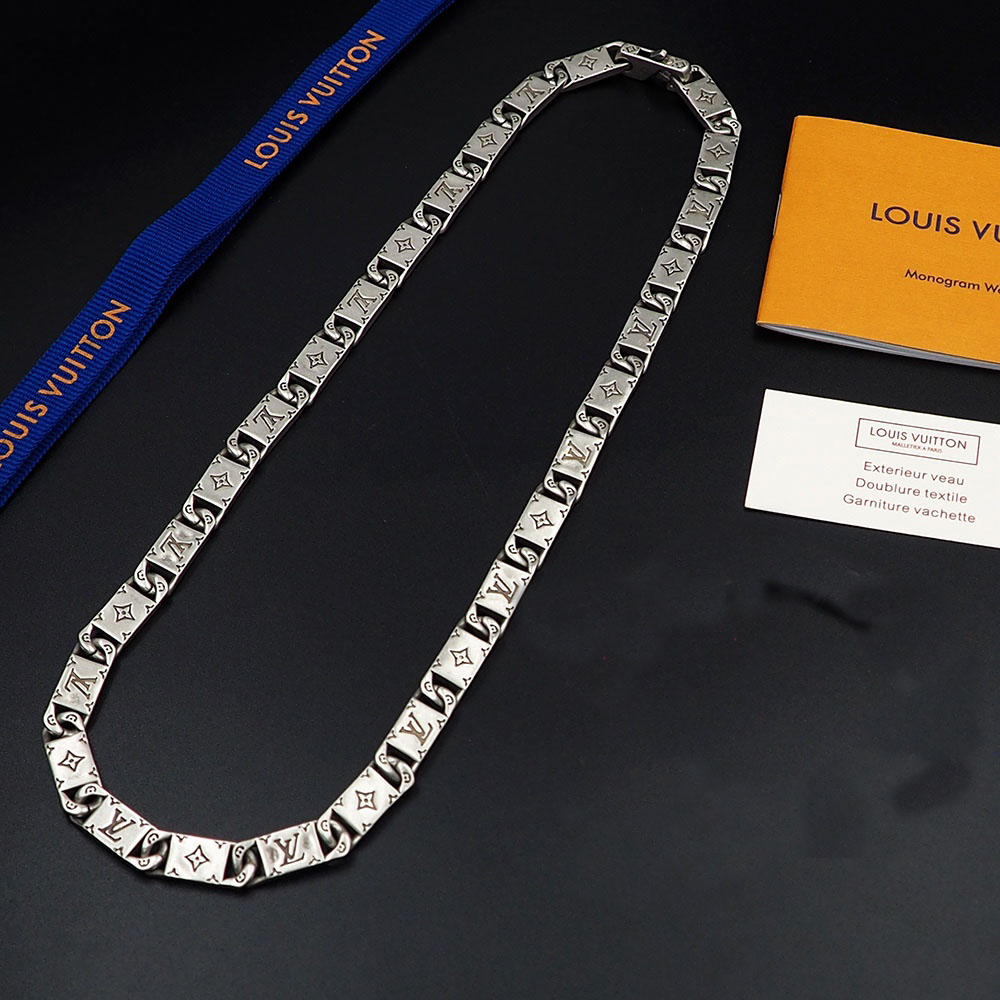 Louis Vuitton Monogram Tied Up Necklace  M00919 - DopestKickz