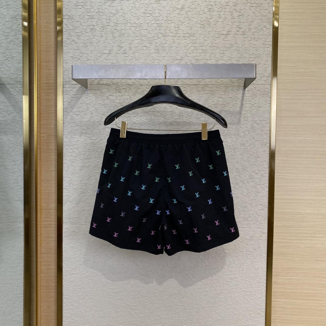 Louis Vuitton LV Blason Gradient Embroidered Swim Shorts   1AGTQT - DopestKickz