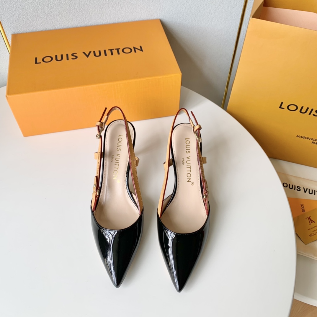 Louis Vuitton Blossom Slingback Pump - DopestKickz