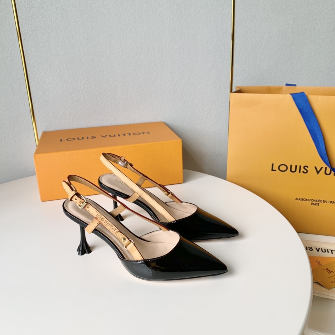Louis Vuitton Blossom Slingback Pump - DopestKickz