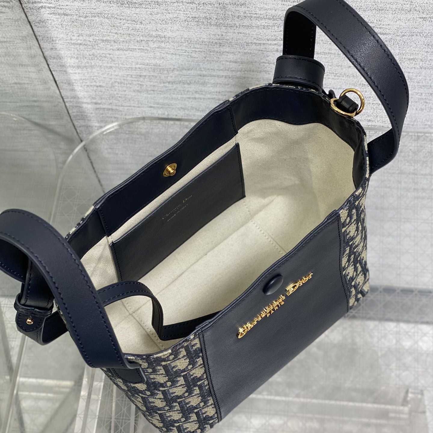 Dior Medium Signature Bucket Bag  - DopestKickz