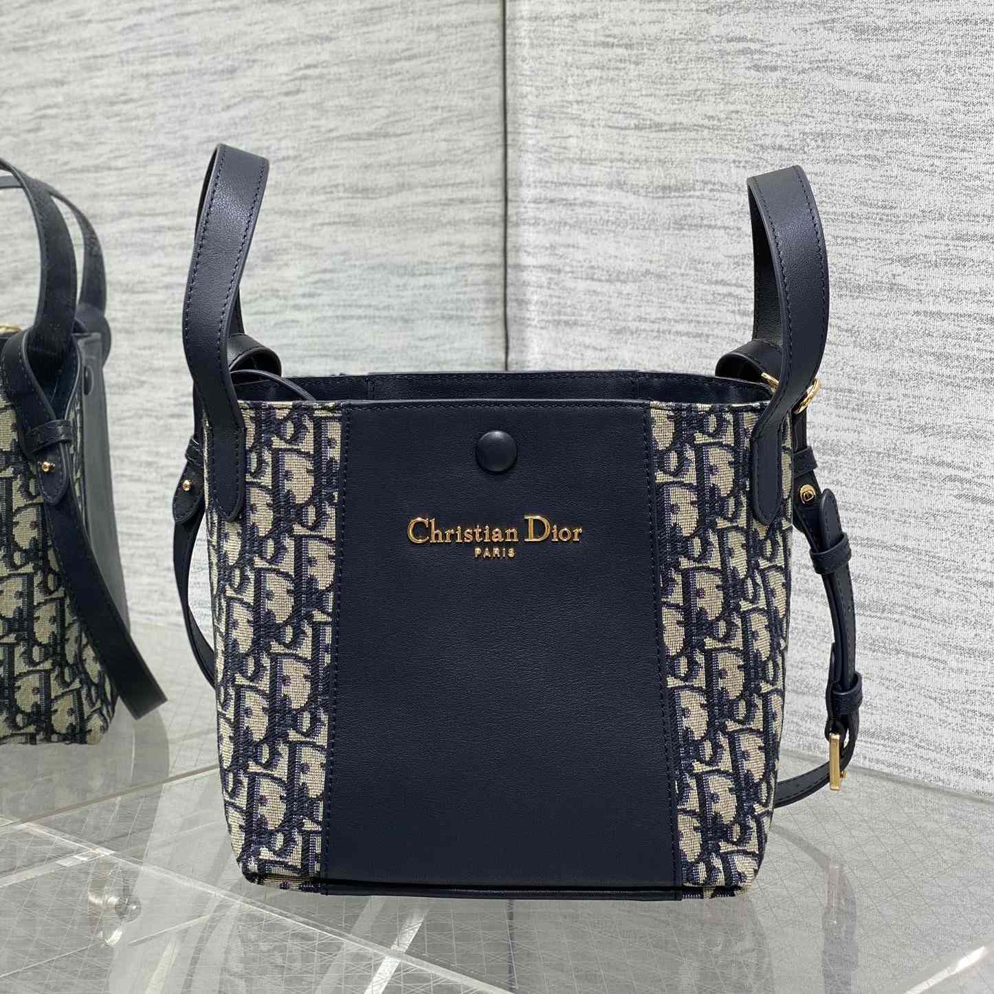 Dior Medium Signature Bucket Bag  - DopestKickz