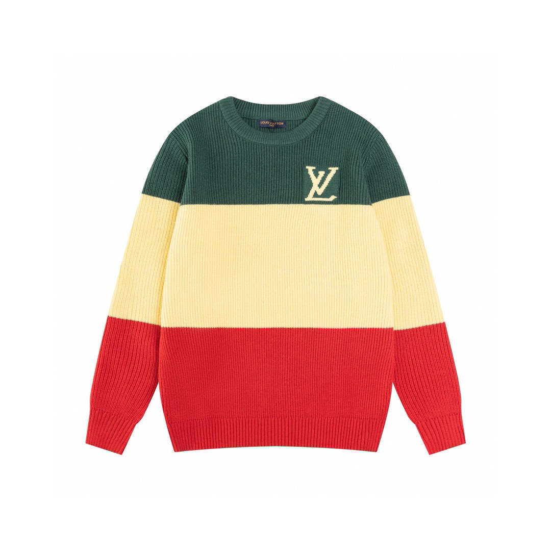 Louis Vuitton Jamaican Stripe Pullover  - DopestKickz