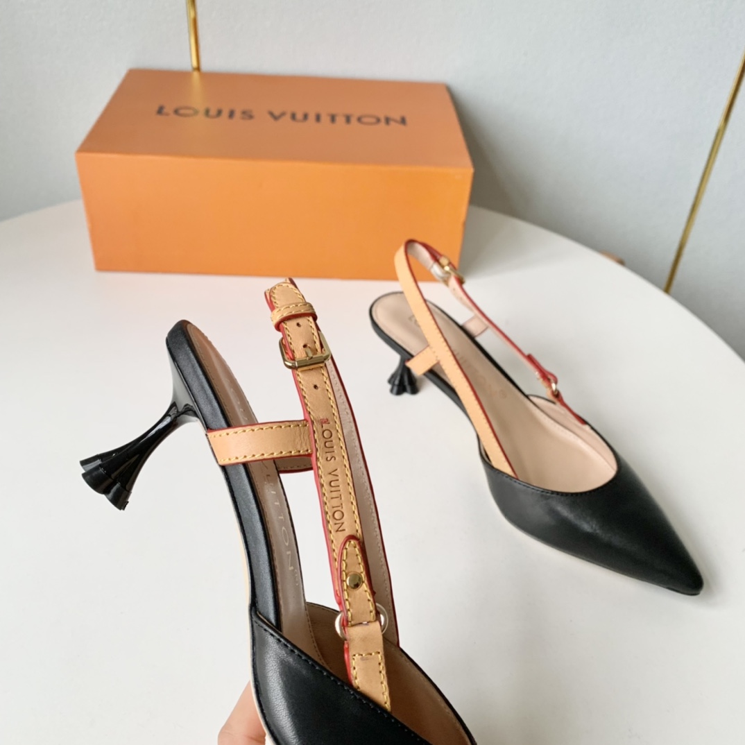 Louis Vuitton Blossom Slingback Pump - DopestKickz