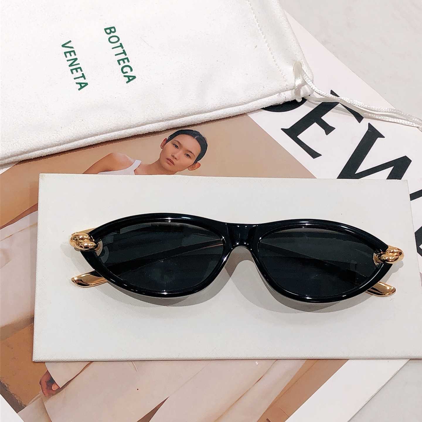 Bottega Veneta Knot Cat Eye Sunglasses   BV1390S - DopestKickz