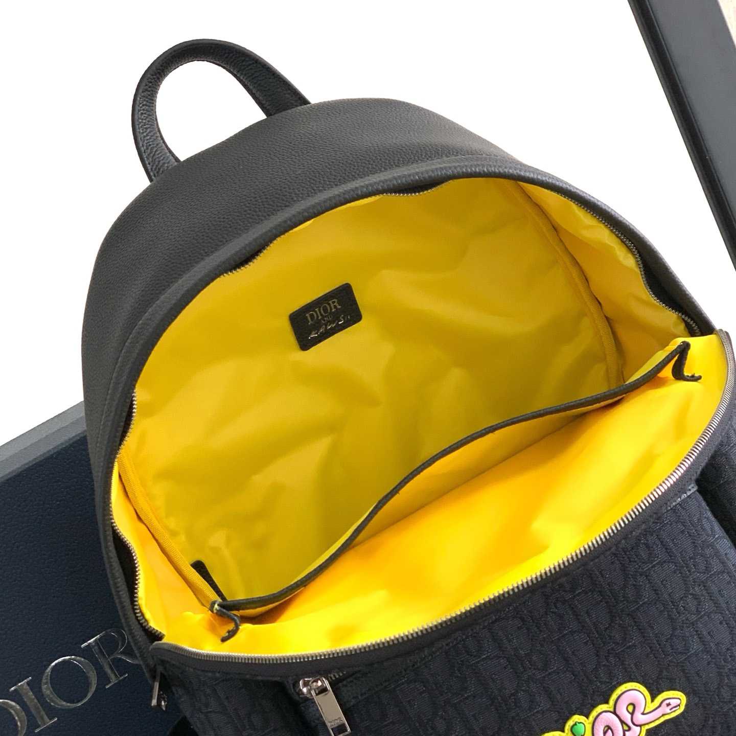 Dior And Kaws Rider 2.0 Zipped Backpack  - DopestKickz