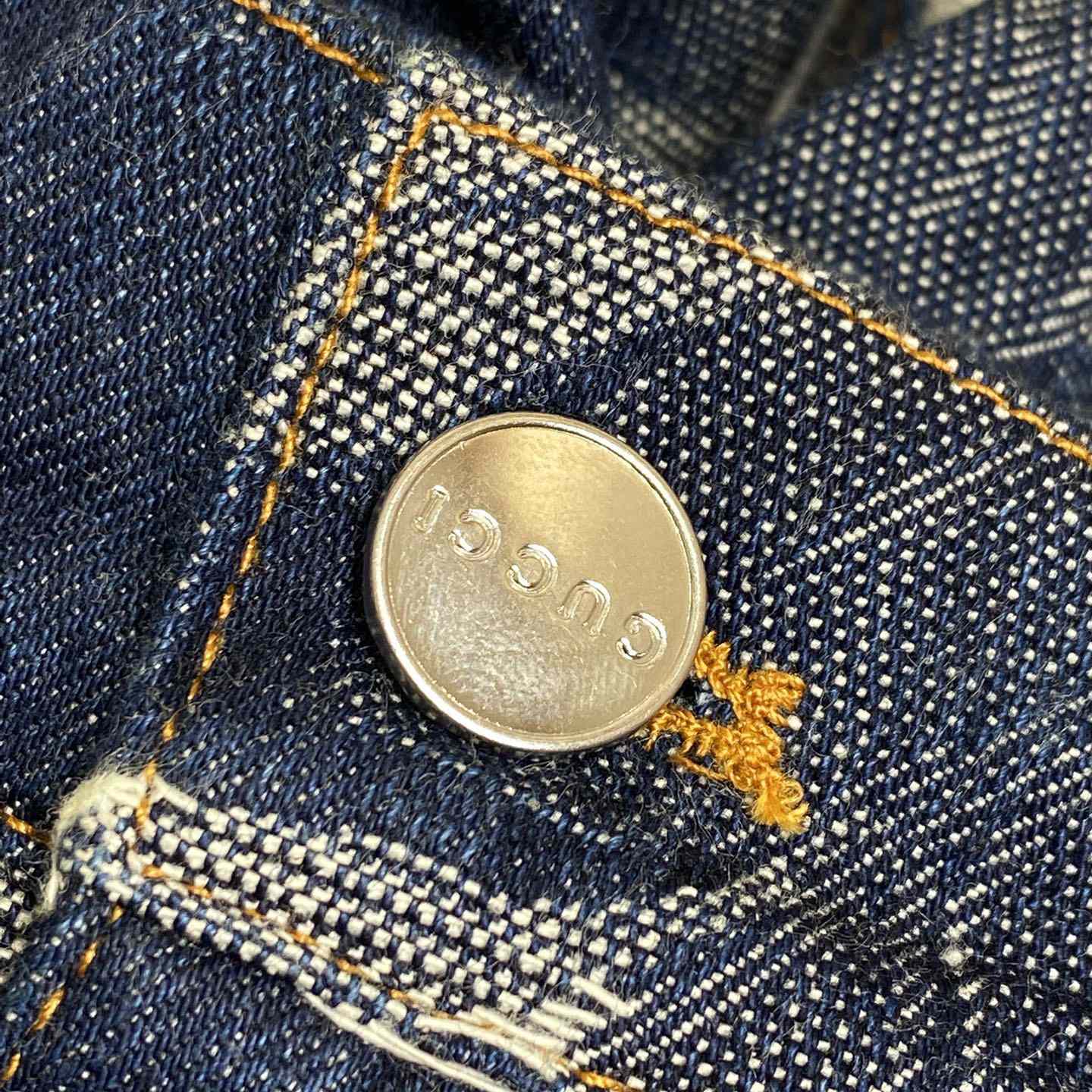 Gucci Denim Jacquard Pant  - DopestKickz