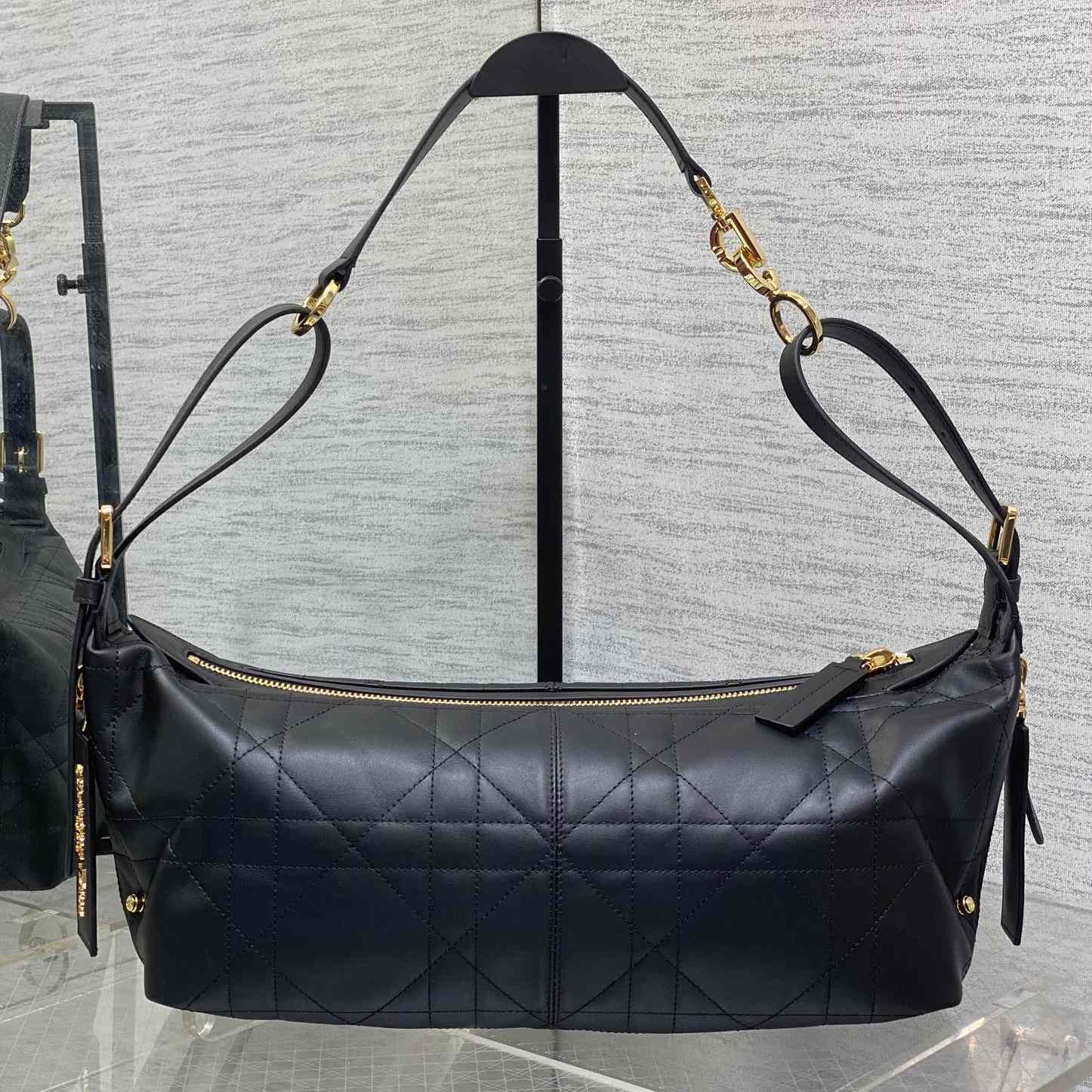 Dior Medium D-Journey Bag in Shiny Goatskin  - DopestKickz