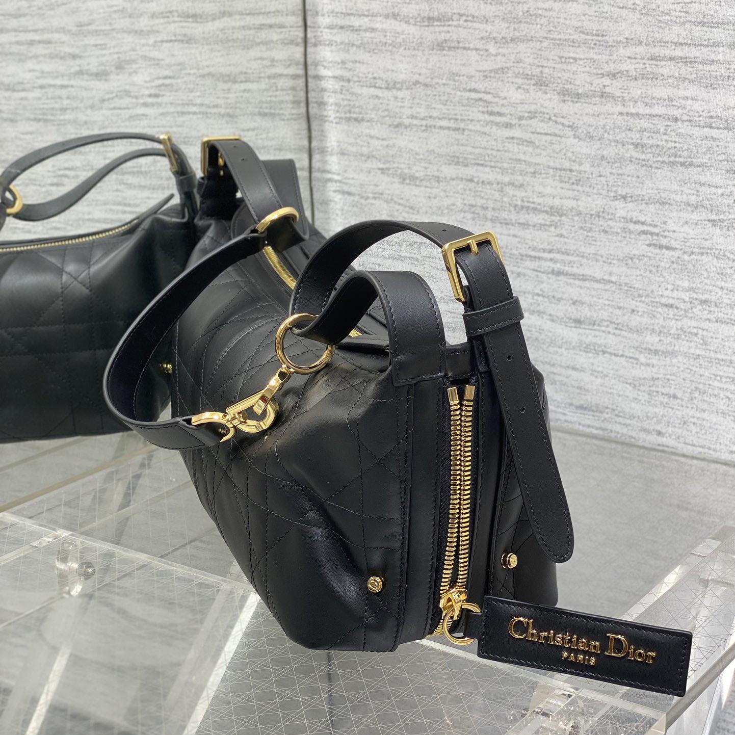 Dior Medium D-Journey Bag in Shiny Goatskin  - DopestKickz
