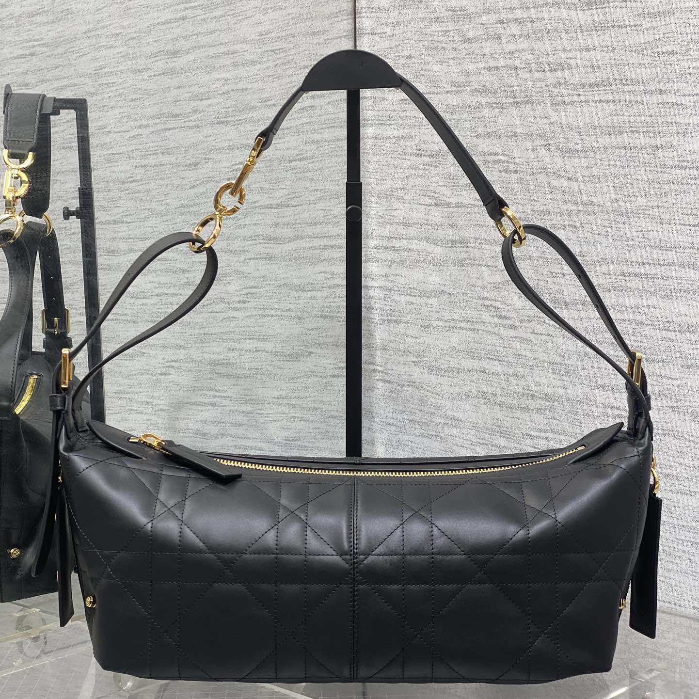 Dior Medium D-Journey Bag in Shiny Goatskin  - DopestKickz