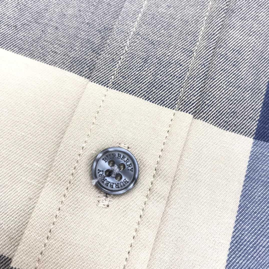 Burberry Check Stretch Shirt  - DopestKickz